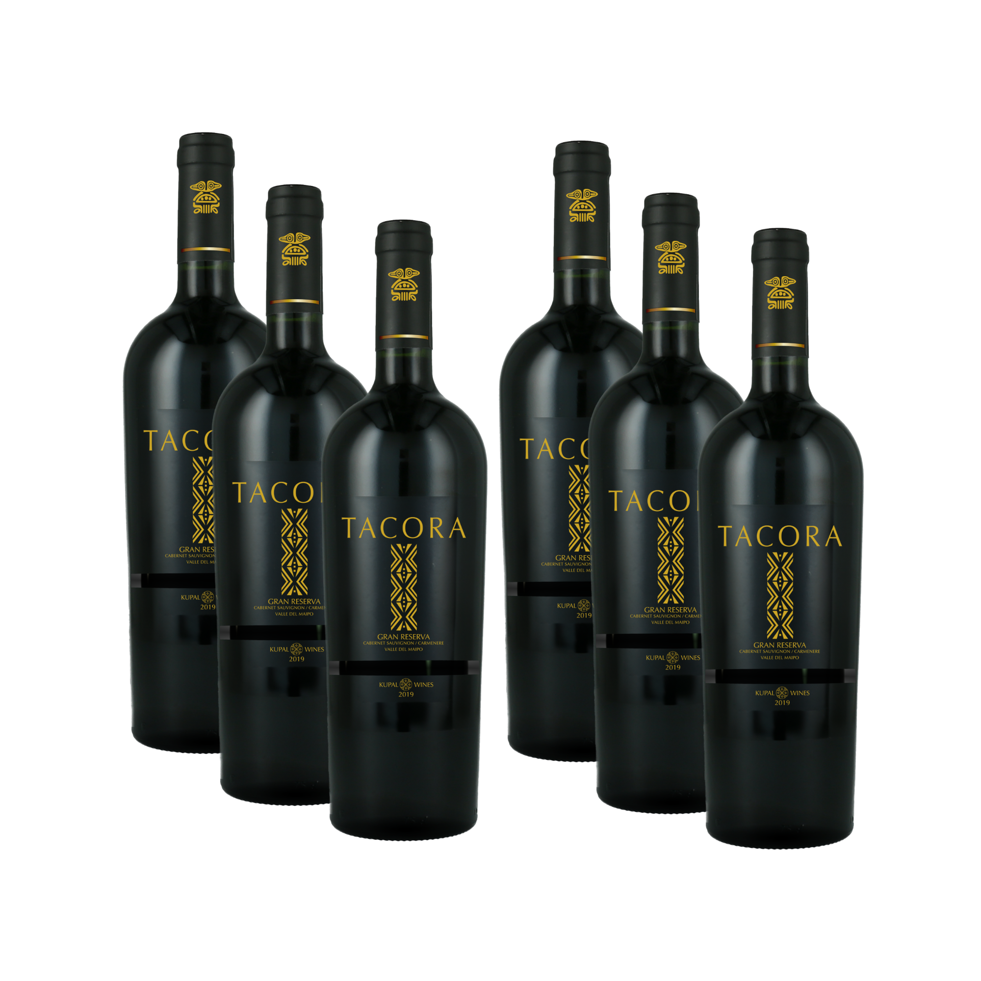 Caja 6 vinos Gran Reserva Cabernet Sauvignon / Carmenere 2019