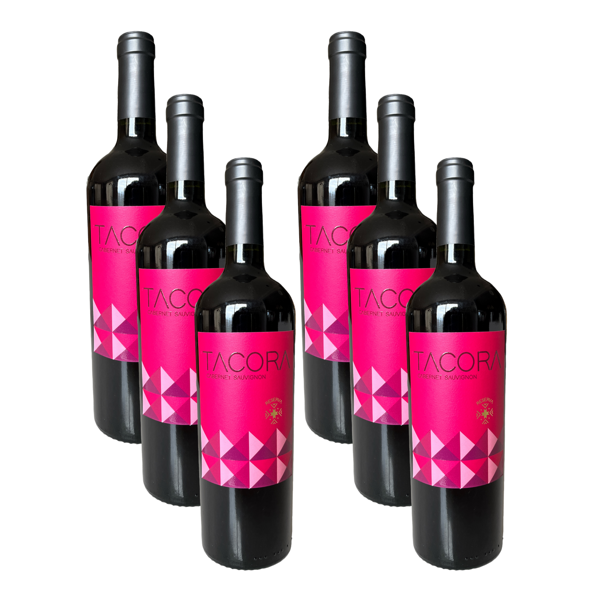 Caja 6 vinos Reserva Cabernet Sauvignon 2021